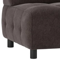 Modulcouch Ecke in Graubraun meliert - Shinin