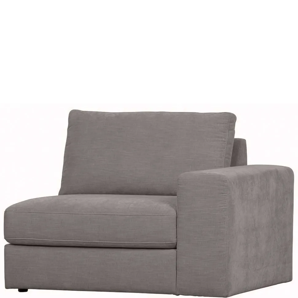 Modulsofa - vier Elemente in Grau - Gregg