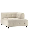 Modulsofa Ecke aus Cord Beige - Gabor