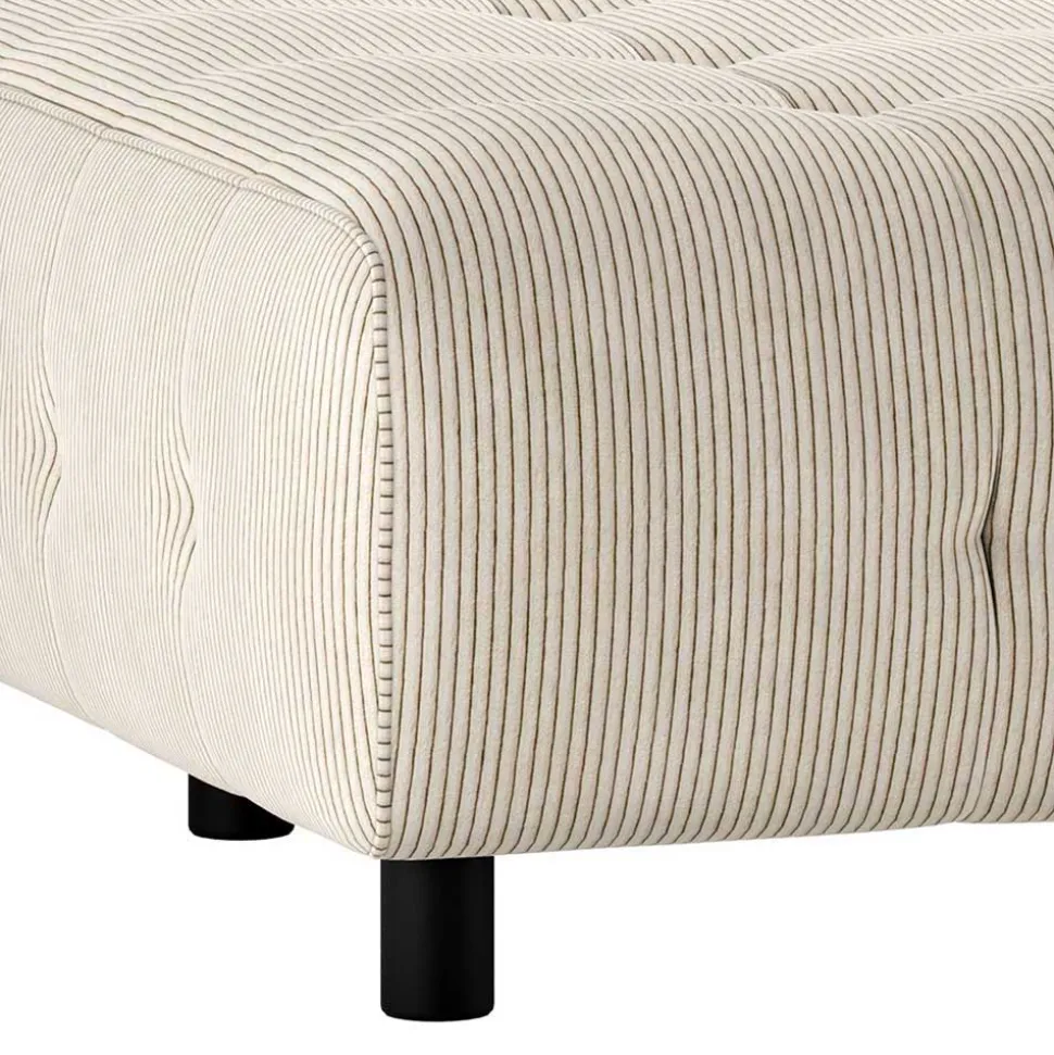 Modulsofa Ecke aus Cord Beige - Gabor