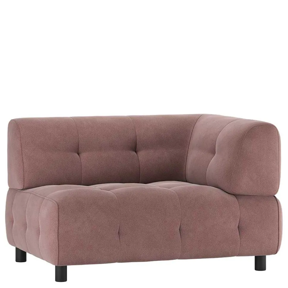 Modulsofa Ecke rechts in Mauve Stoff - Charin