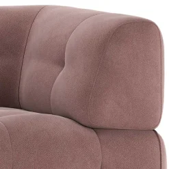 Modulsofa Ecke rechts in Mauve Stoff - Charin