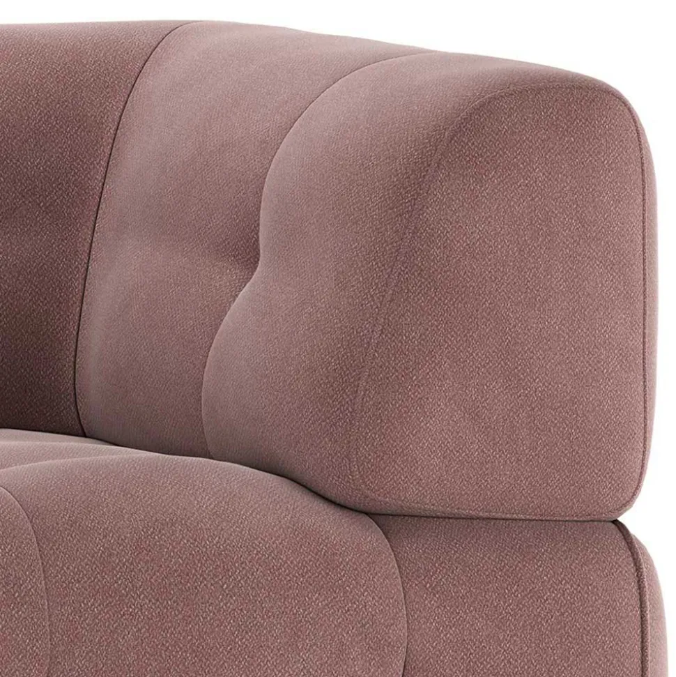 Modulsofa Ecke rechts in Mauve Stoff - Charin