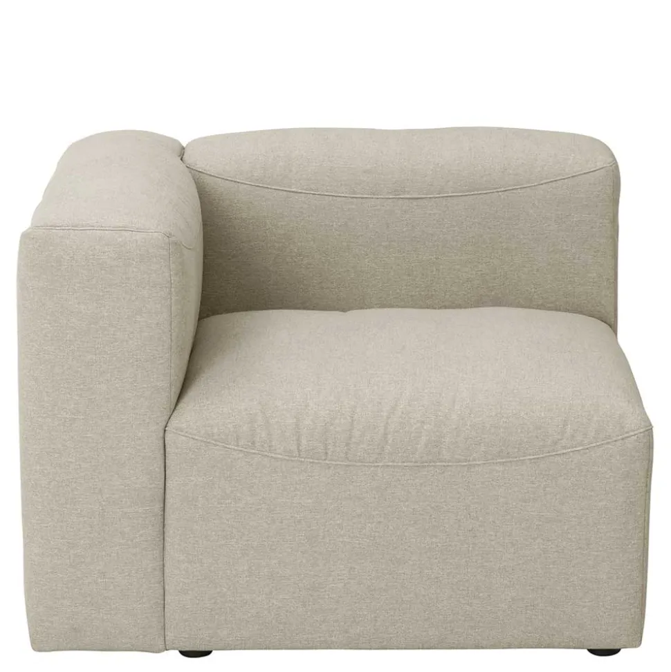 Modulsofa Eckelement in Cremeweiß - Tembreno