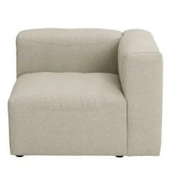 Modulsofa Eckelement in Cremeweiß - Tembreno