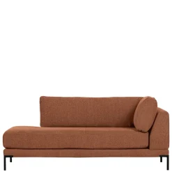 Modulsofa Recamiere in Rost Braun - Brixx