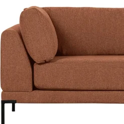 Modulsofa Recamiere in Rost Braun - Brixx