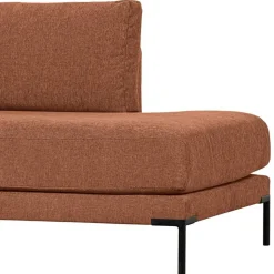 Modulsofa Recamiere in Rost Braun - Brixx