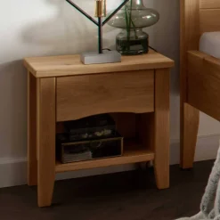 Nachtkommode mit Schublade und Fach - Adeira