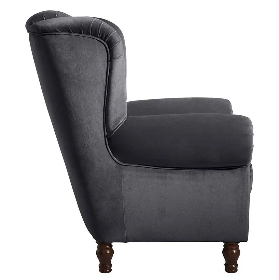 Ohrenbackensessel im Chesterfield Style - Troyes