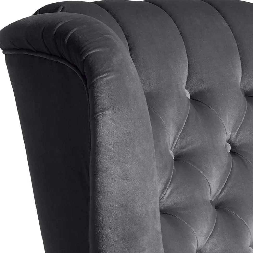 Ohrenbackensessel im Chesterfield Style - Troyes