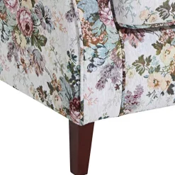 Ohrensessel mit Blumen im Landhausstil - Masure