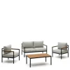 Outdoor Lounge Möbel Set - Daostan (vierteilig)