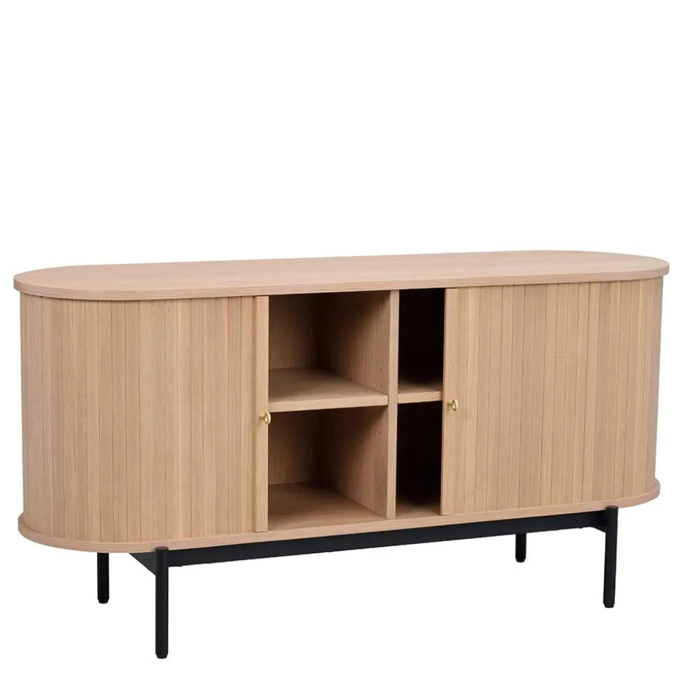 Ovale Kommode im Skandi Design - Troyes