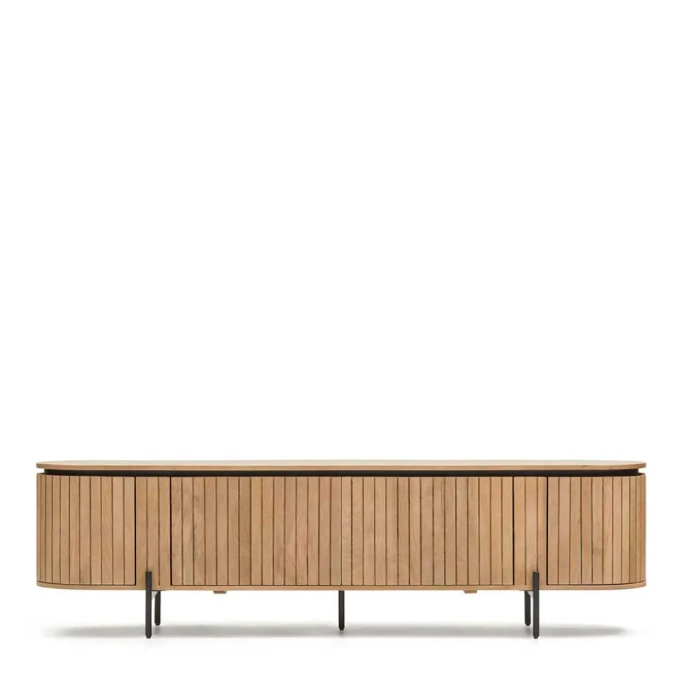 Ovales TV Board 200x55x43 cm - Ilvenda