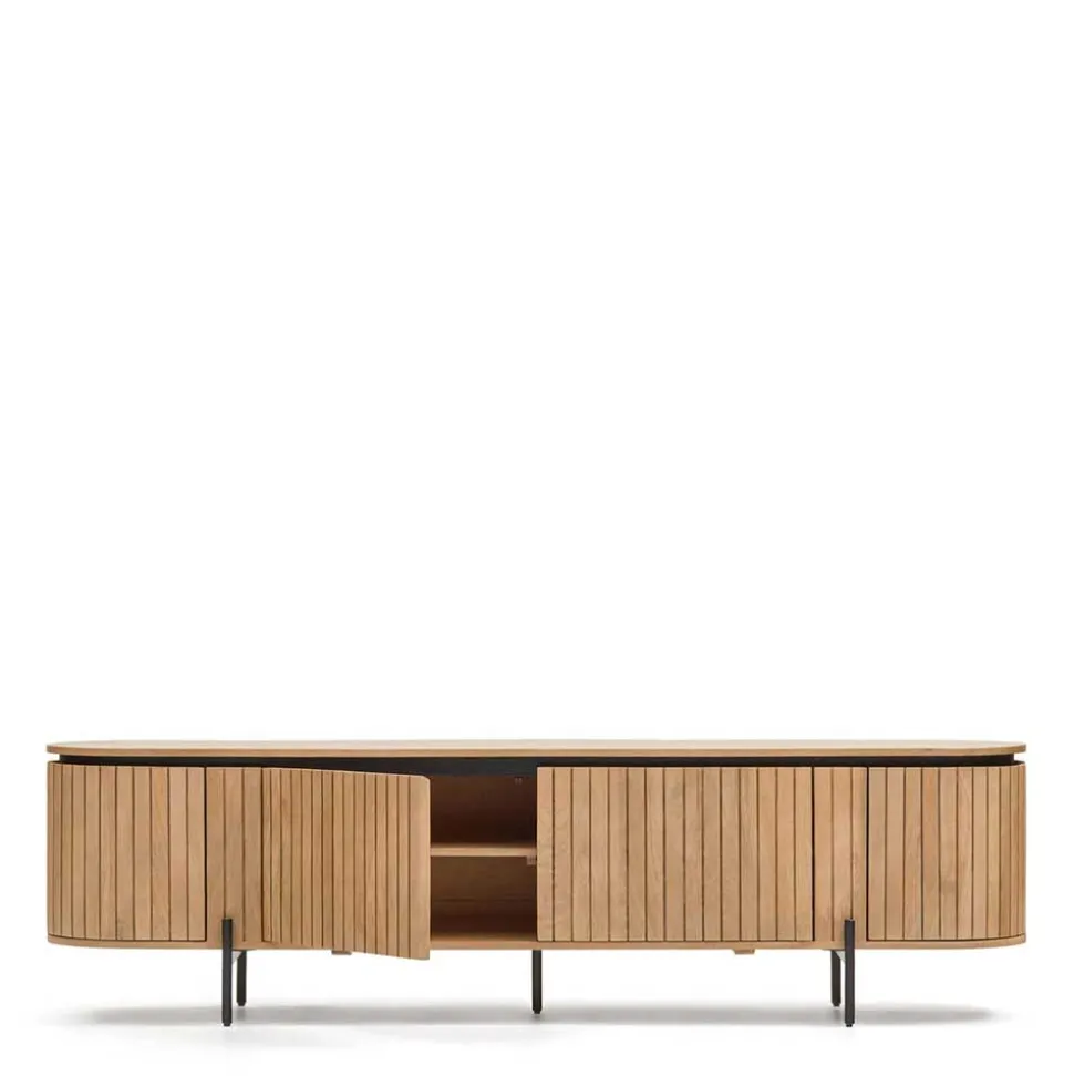 Ovales TV Board 200x55x43 cm - Ilvenda