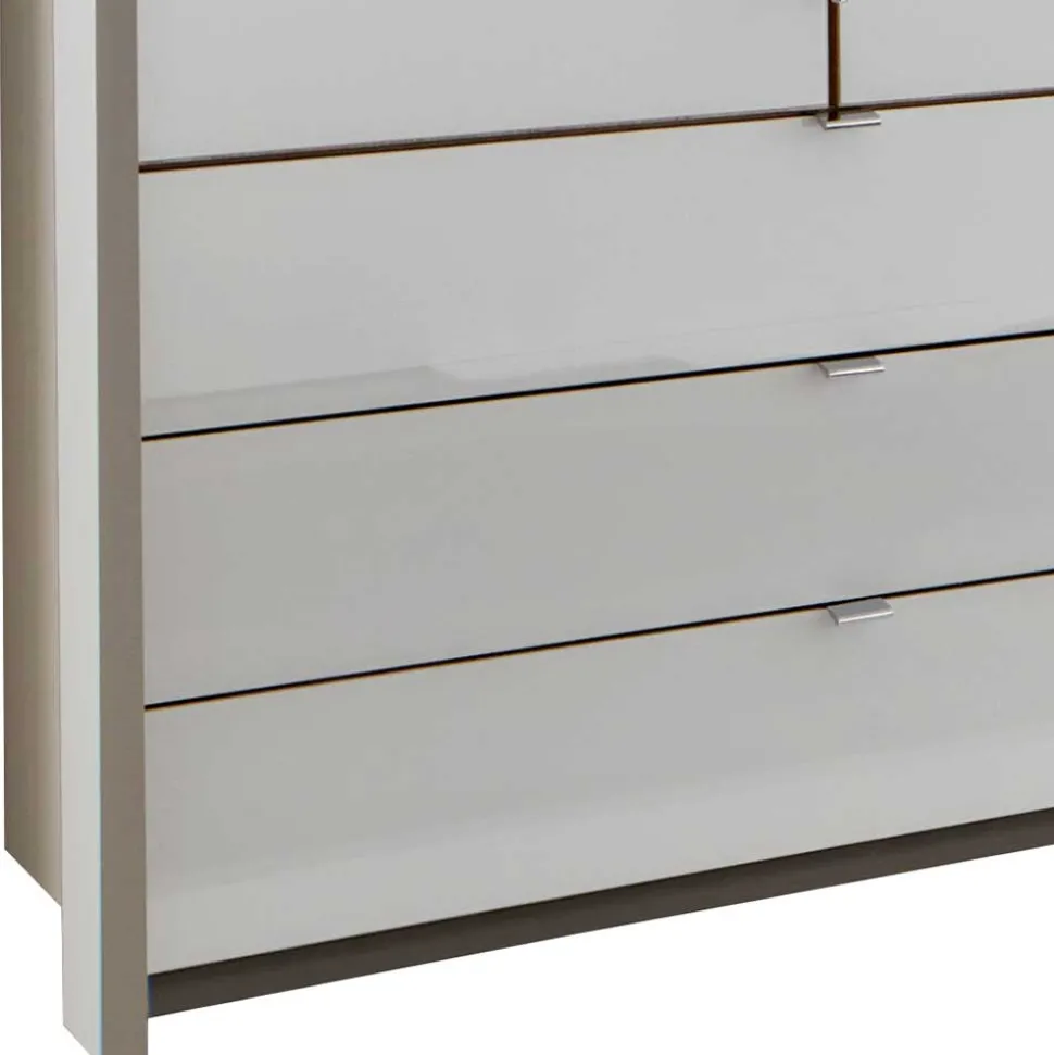 Passepartout Kleiderschrank mit LED Beleuchtung - Tumiva