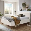 Plüsch Polsterbett in Creme - Ilena