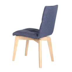 Polster Esszimmerstuhl Wrexham in Blau (2er Set)
