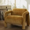 Polstersessel in tollem Design aus Samt - Asta