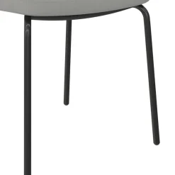 Polsterstühle in Grau und Schwarz - Semrosa (2er Set)