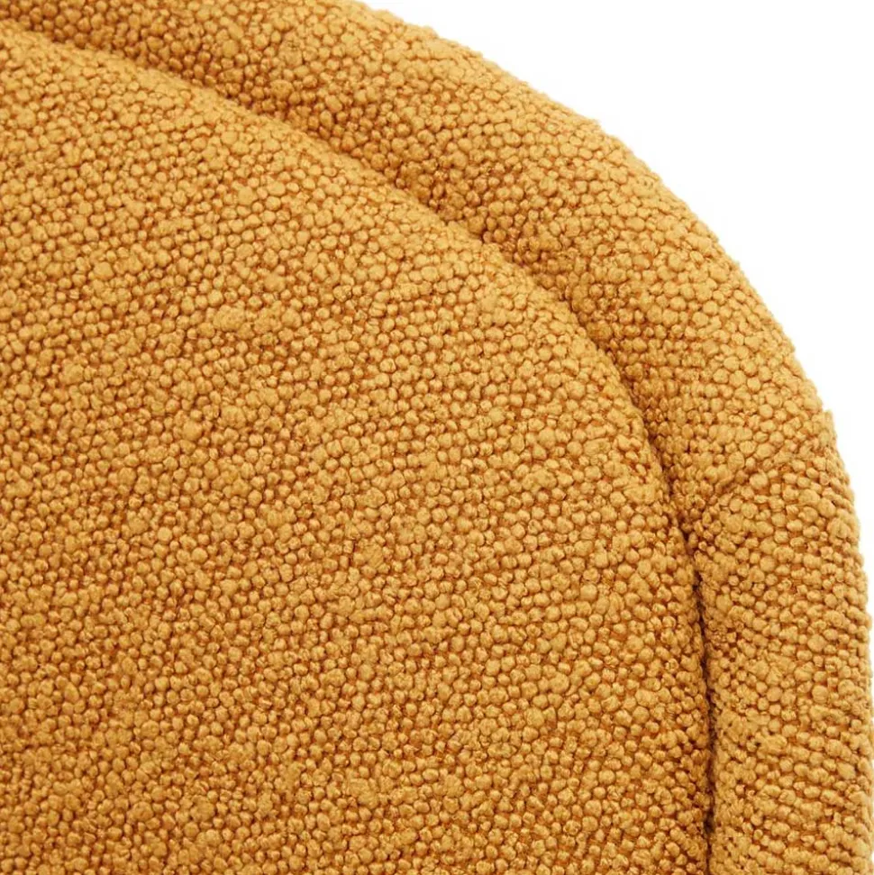 Polsterstühle in Senfgelb Boucle - Gatria (4er Set)