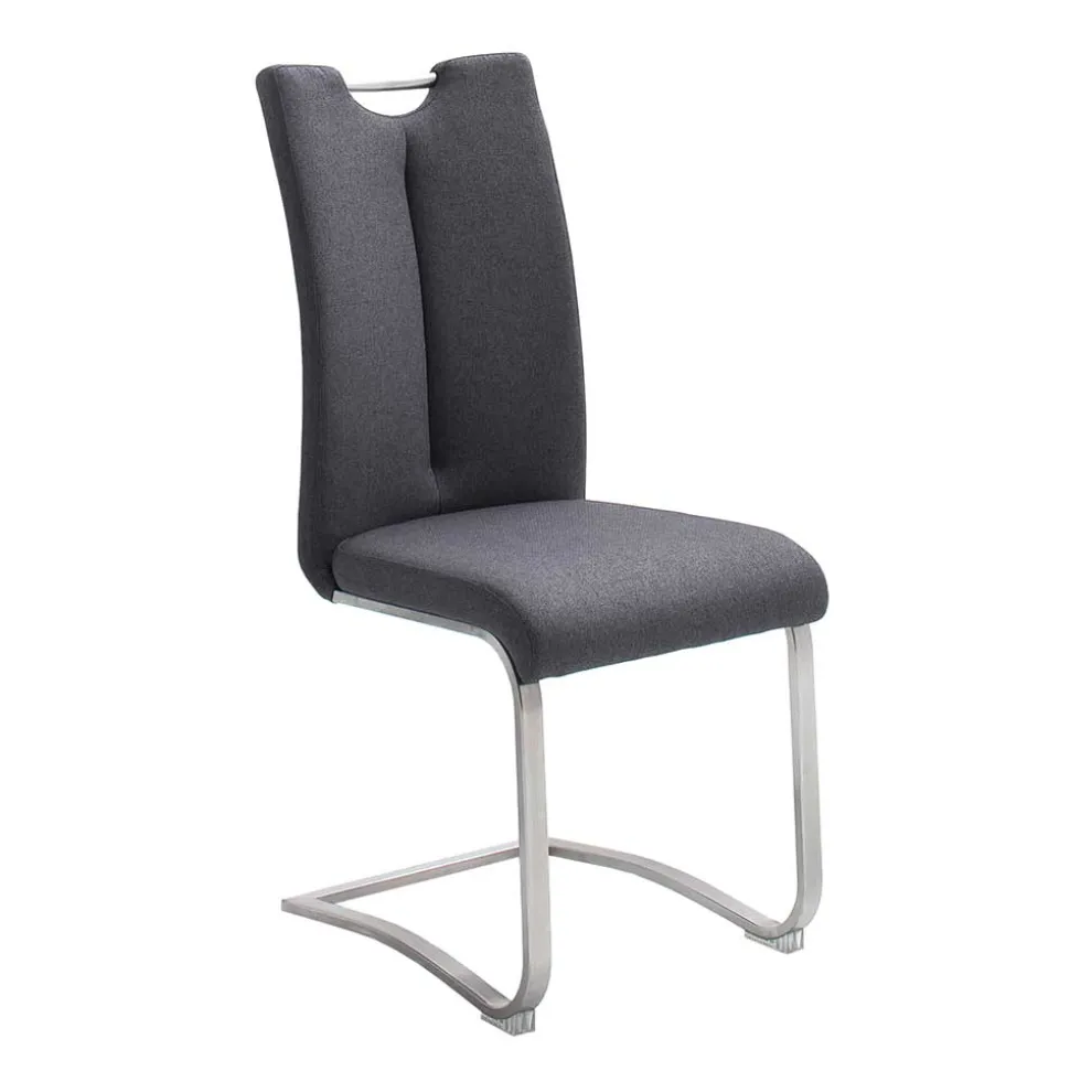 Polsterstuhl mit Swing-Gestell - Millie (2er Set)