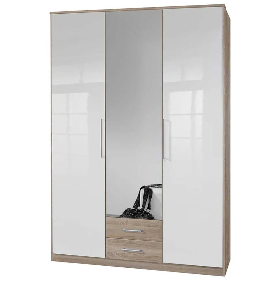 Praktischer Kleiderschrank in 135 cm Breite - Grands