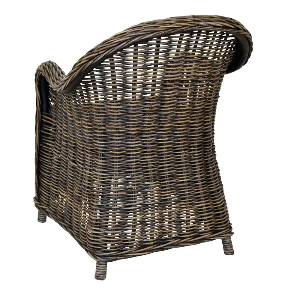 Rattan Geflechtsessel im Landhausstil - Hamidy