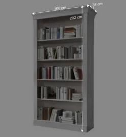 Regal Satumare für Bücher