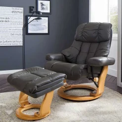 Relaxsessel Normandie mit Hocker (zweiteilig)