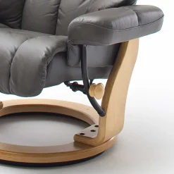 Relaxsessel Normandie mit Hocker (zweiteilig)