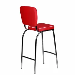 Retro Barstuhl Reflecta in Rot und Weiß