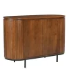 Retro Design Kommode aus Mangoholz - Galadira
