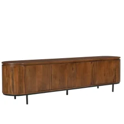 Retro Design TV Lowboard aus Mangoholz - Galadira