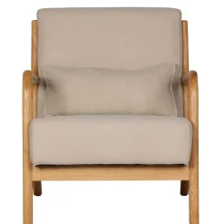 Retro Sessel mit Holzgestell - Lardosia