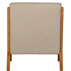 Retro Sessel mit Holzgestell - Lardosia