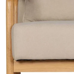 Retro Sessel mit Holzgestell - Lardosia
