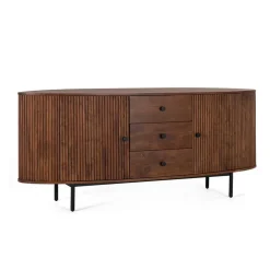 Retro Sideboard in Walnussfarben - Chalil