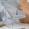 Retrosessel mit Chrom Bügelgestell - Harukivo (2er Set)