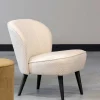 Retrostil Teddy Sessel in Creme - Castilla