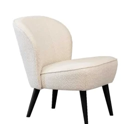 Retrostil Teddy Sessel in Creme - Castilla