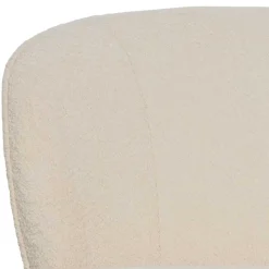Retrostil Teddy Sessel in Creme - Castilla