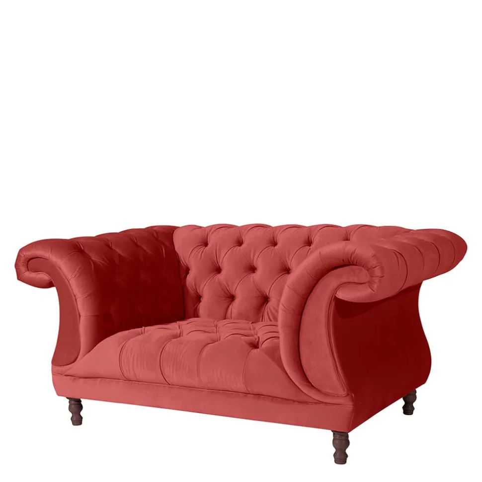 Roter Barock Sessel im XXL Format - Henissa