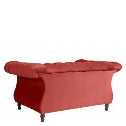Roter Barock Sessel im XXL Format - Henissa