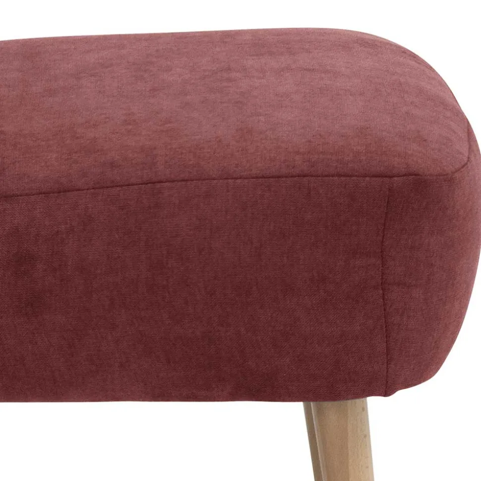Roter Polstersessel im Retrostil - Jitalca