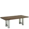 Rustikaler Industry Tisch mit Holz Wildeiche - Piave