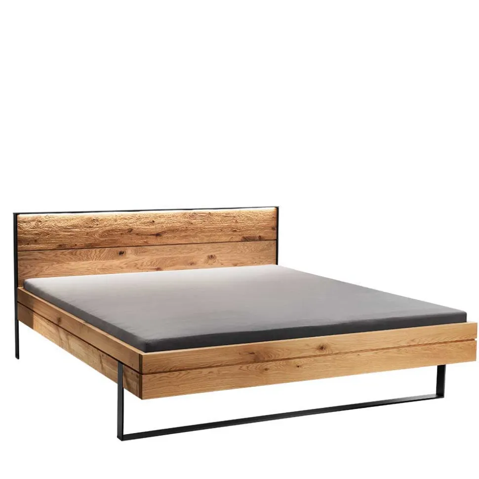 Rustikales Design Bett auf Kufen - Claas