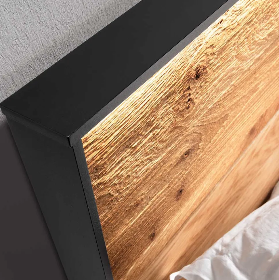 Rustikales Design Bett auf Kufen - Claas