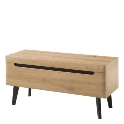 Scandi Anbauwand fürs Wohnzimmer - Olcian (vierteilig)